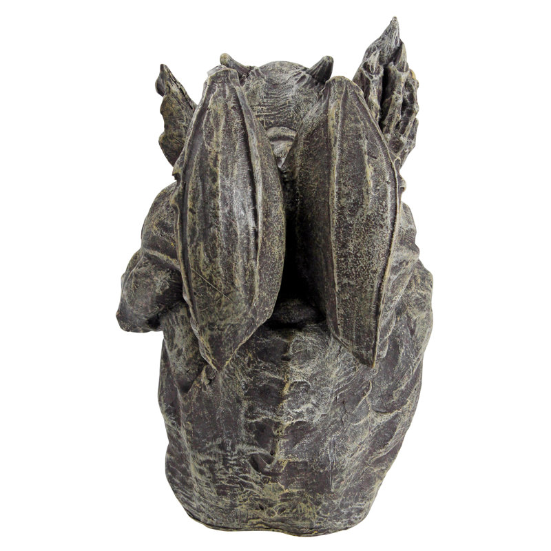 Design Toscano Whisper The Gothic Gargoyle Statue & Reviews | Wayfair